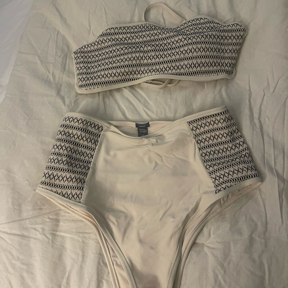 AERIE Patterned Bikini Set